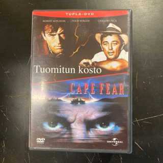 Tuomitun kosto / Cape Fear 2DVD (VG-M-/M-) -jännitys-